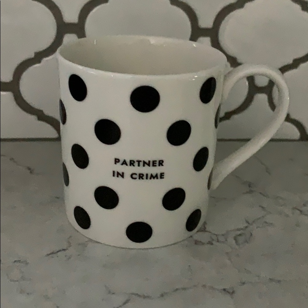 Kate Spade by Lenox Partner in crime mug